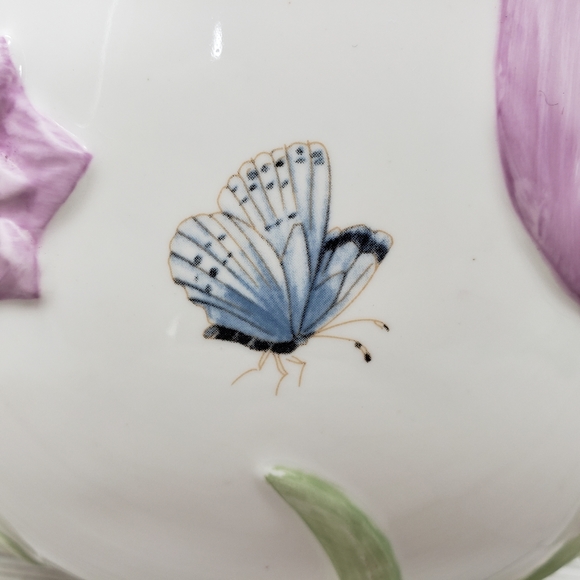 Lenox Butterfly Meadow Kitten Kitty Cat Cookie Jar - Picture 15 of 16